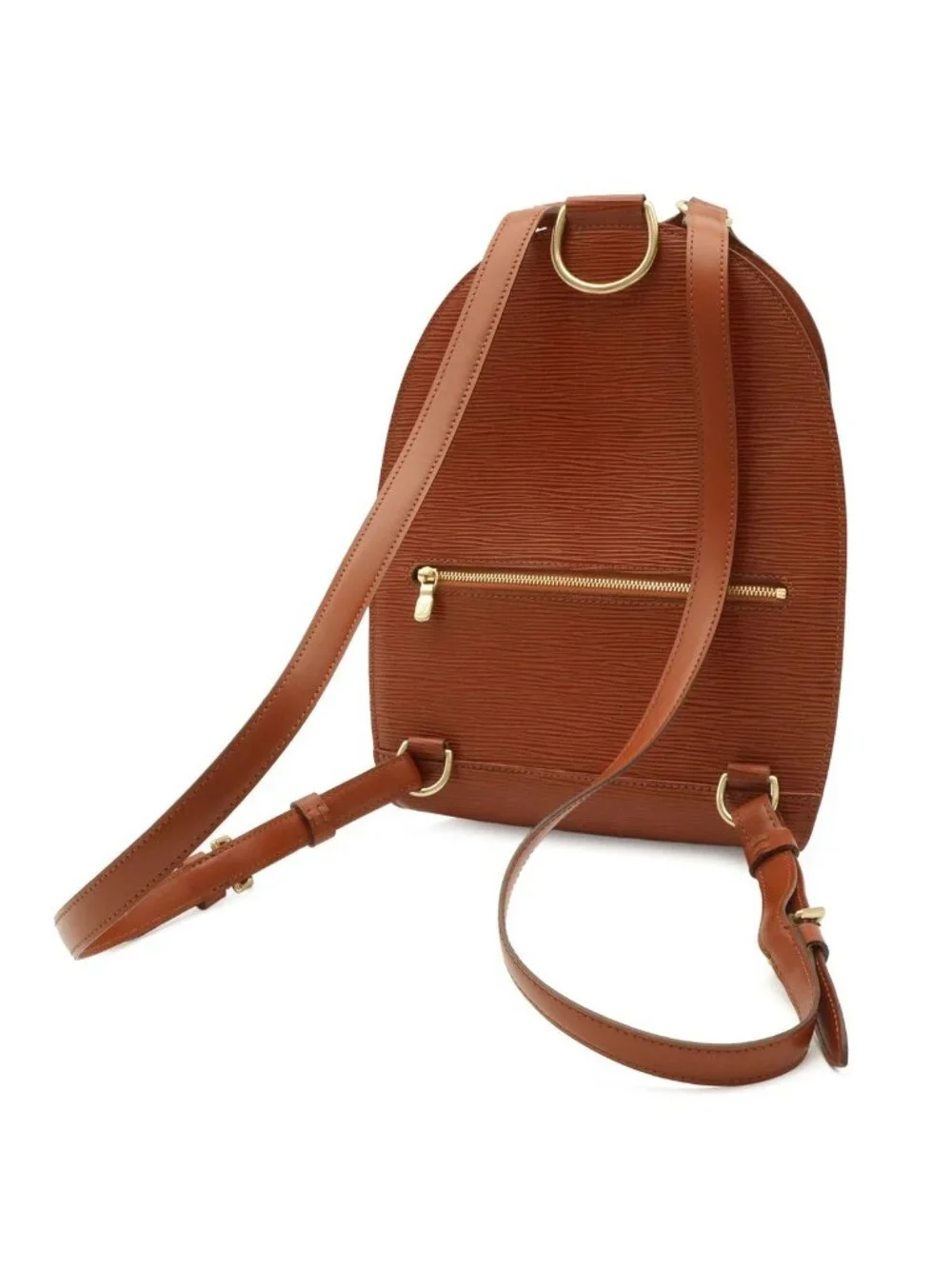 Louis Vuitton Epi Mabillon Backpack Shoulder Bag Leather Kenya Brown